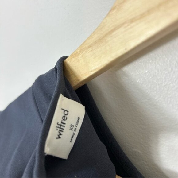 Aritzia Wilfred Fleurette Grey Wide Leg Jumpsuit sz XS - Picture 5 of 8